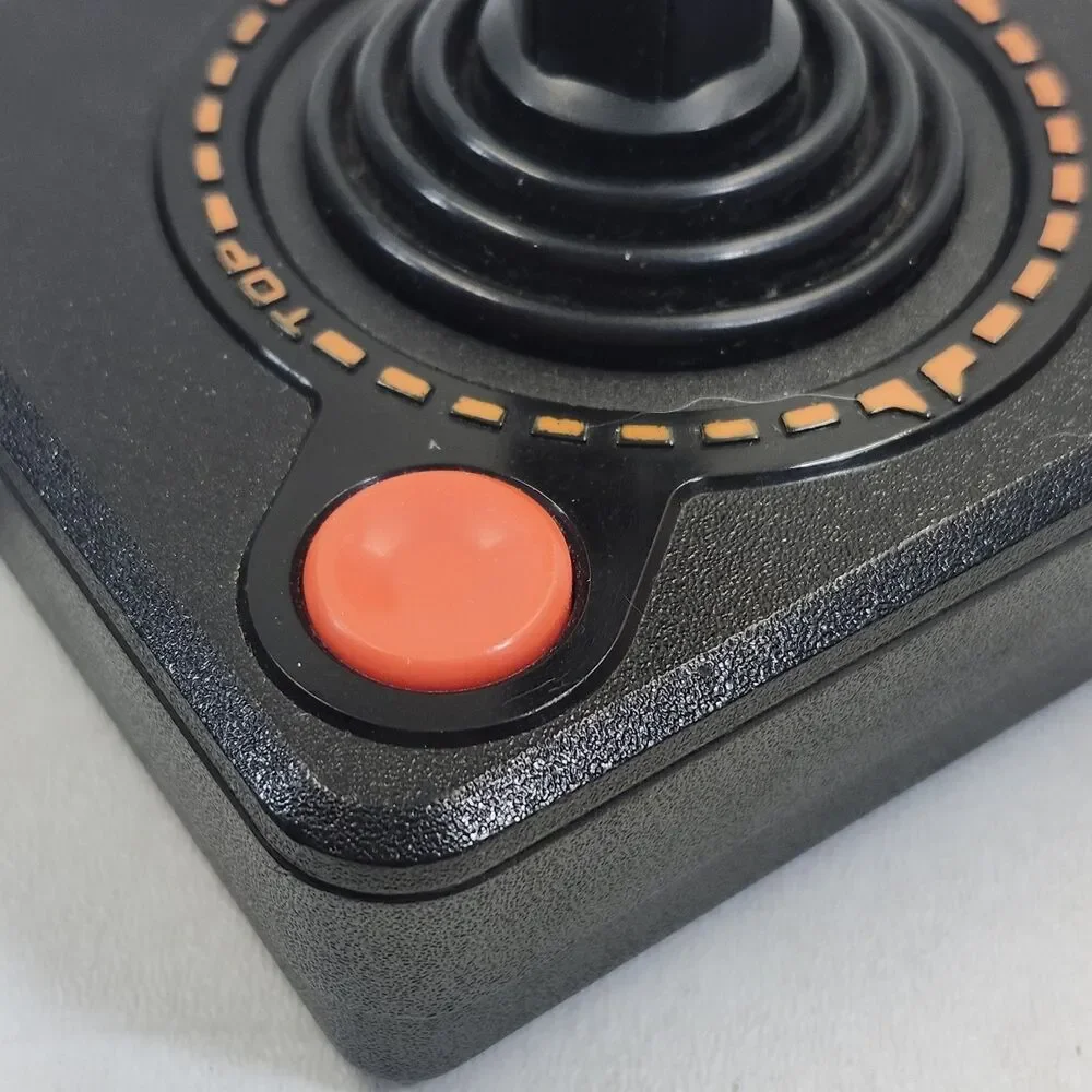 2 Atari 2600 Joysticks CX-40 Vintage Controllers 1970s Console Video Game 80s